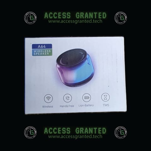 A64 Bluetooth Speaker