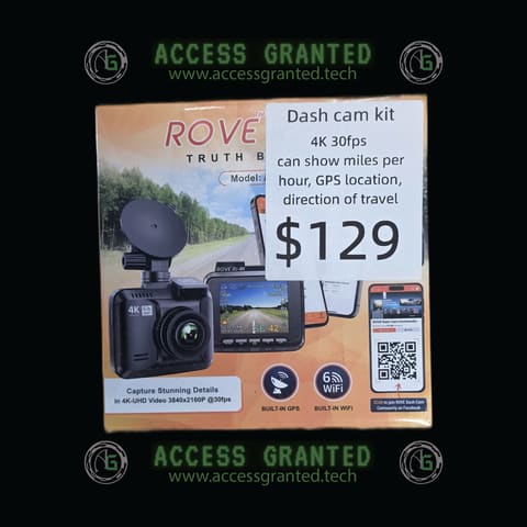 ROVE-R2 4K Dashcam