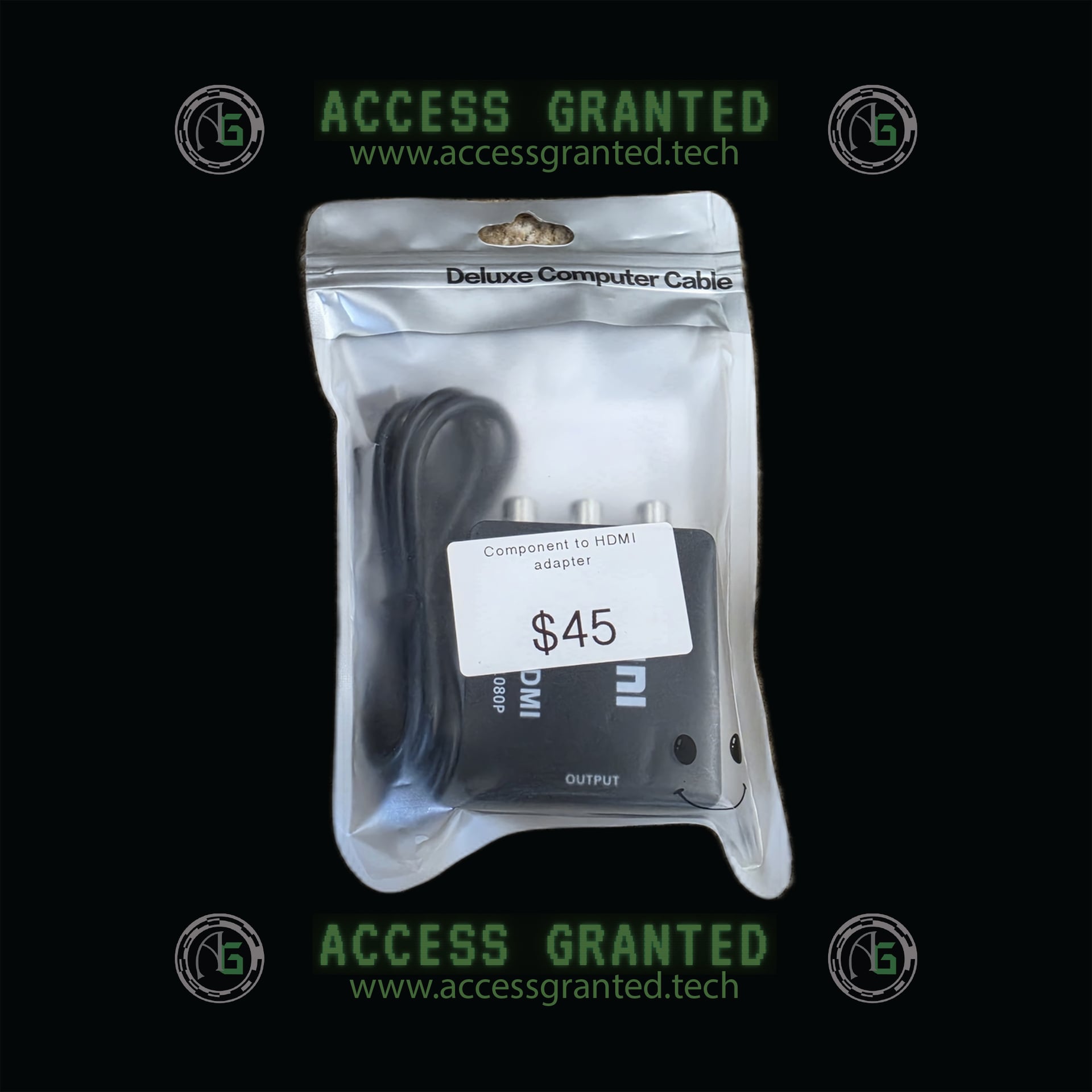 RCA Input to HDMI Output Converter