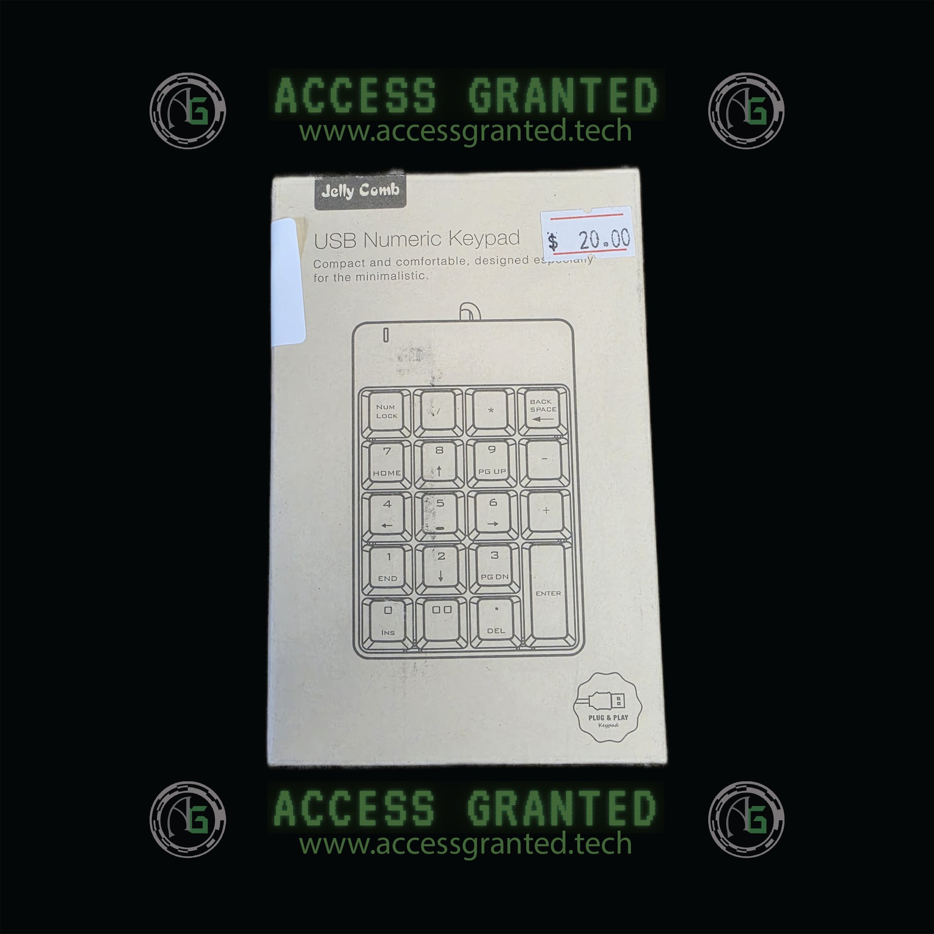 USB External Numerical Numpad