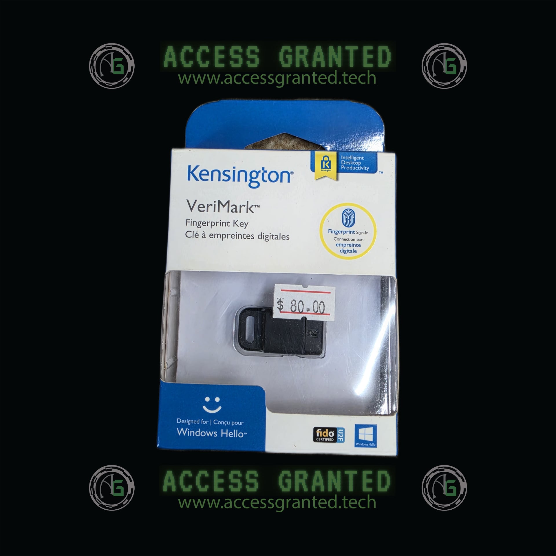 Kensington Fingerprint Unlock