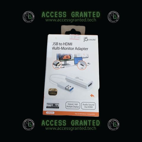 J5Create - USB to HDMI Multi-Monitor Adapter