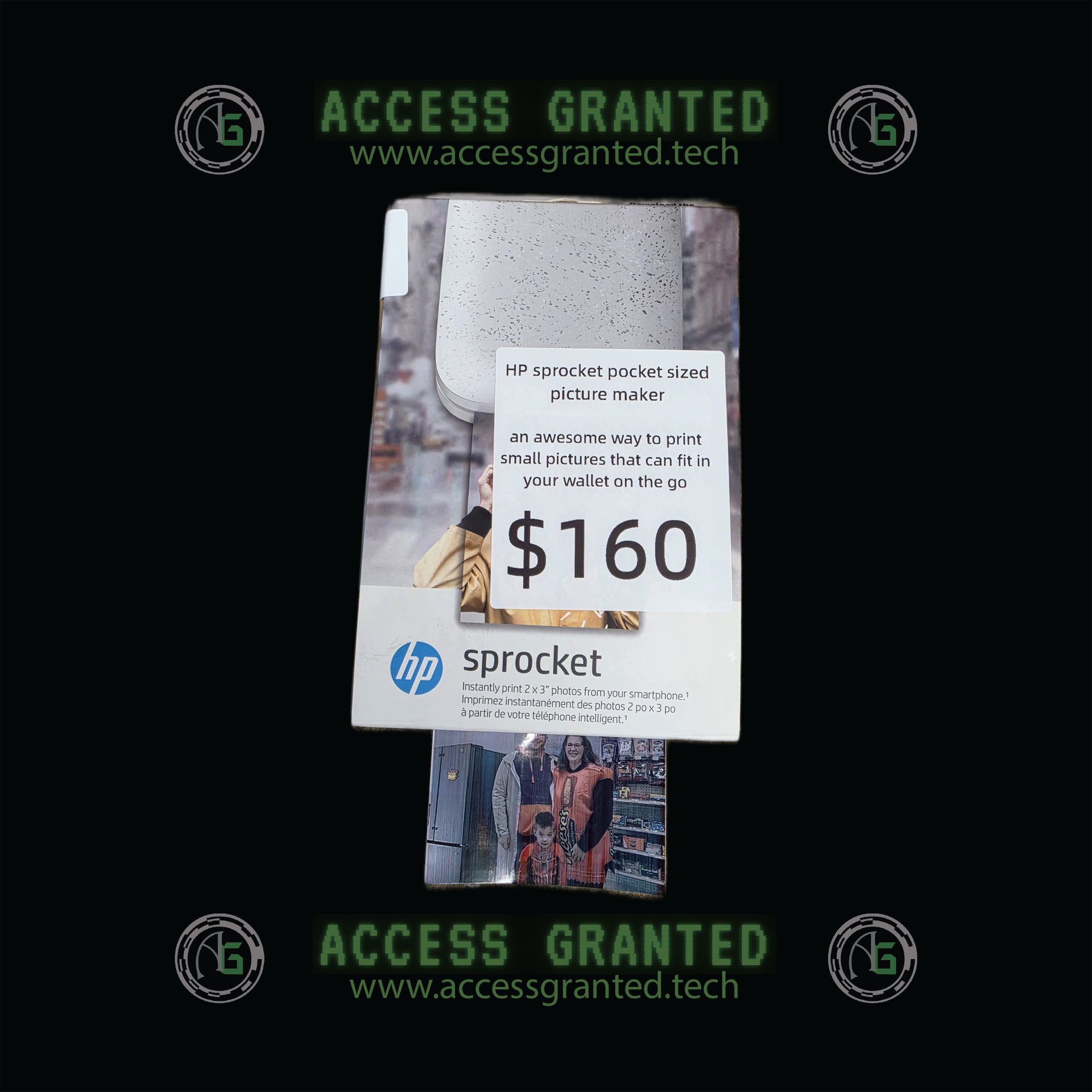 HP Sprocket - Portable Photo Printer
