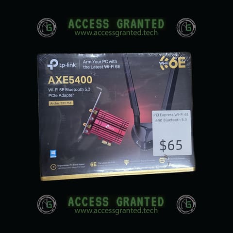 AXE5400 PCIe Wifi 6E Adapter